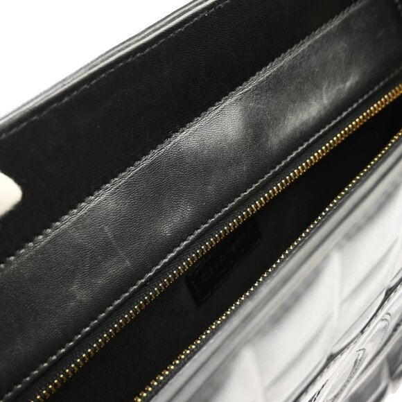 Chanel Black Lambskin Choco Bar Handbag 184839 - Picture 4 of 11